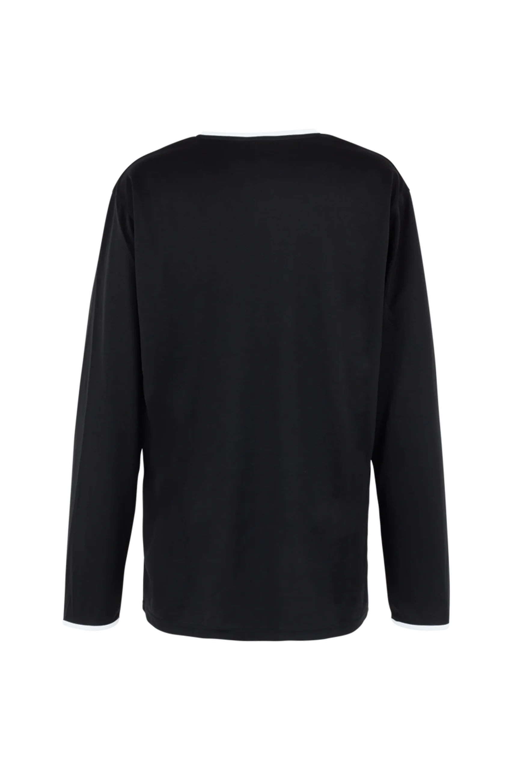 Move Shooting Shirt L/s Negro/blanco Spalding