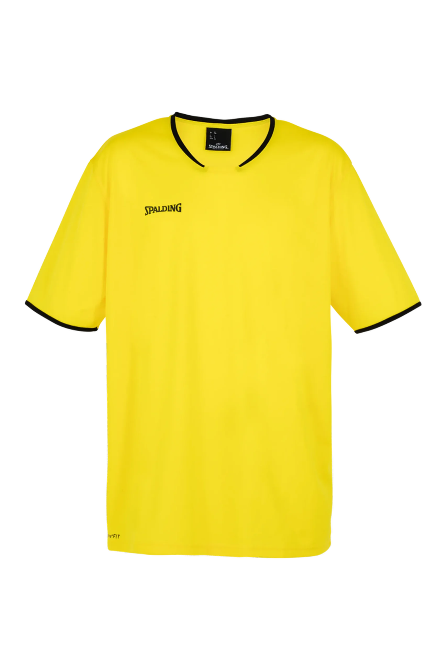 Move Shooting Shirt S/s Lima Amarillo/negro Spalding