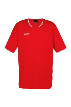 Move Shooting Shirt S/s Rojo/blanco Spalding