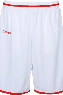 Move Shorts Blanco/rojo Spalding