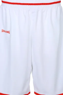 Move Shorts Blanco/rojo Spalding