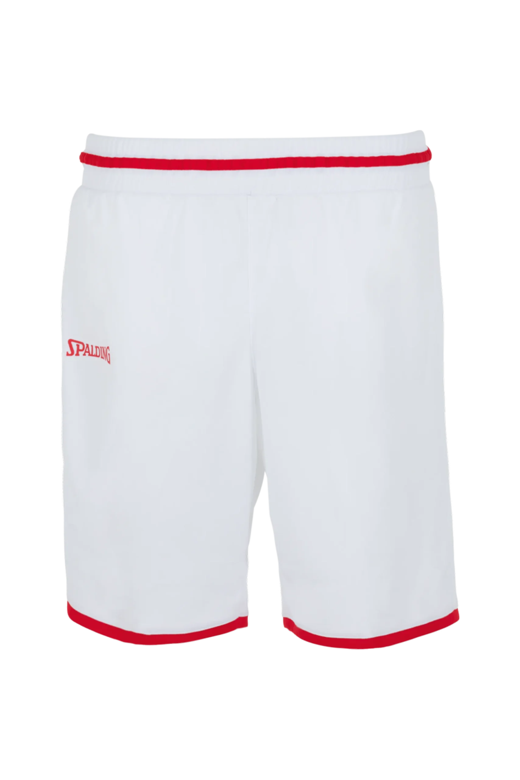Move Shorts Women Blanco/rojo Spalding