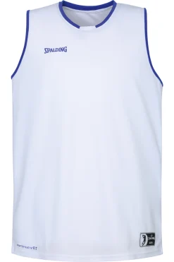 Move Tank Top Spalding Blanco/azul Royal Spalding