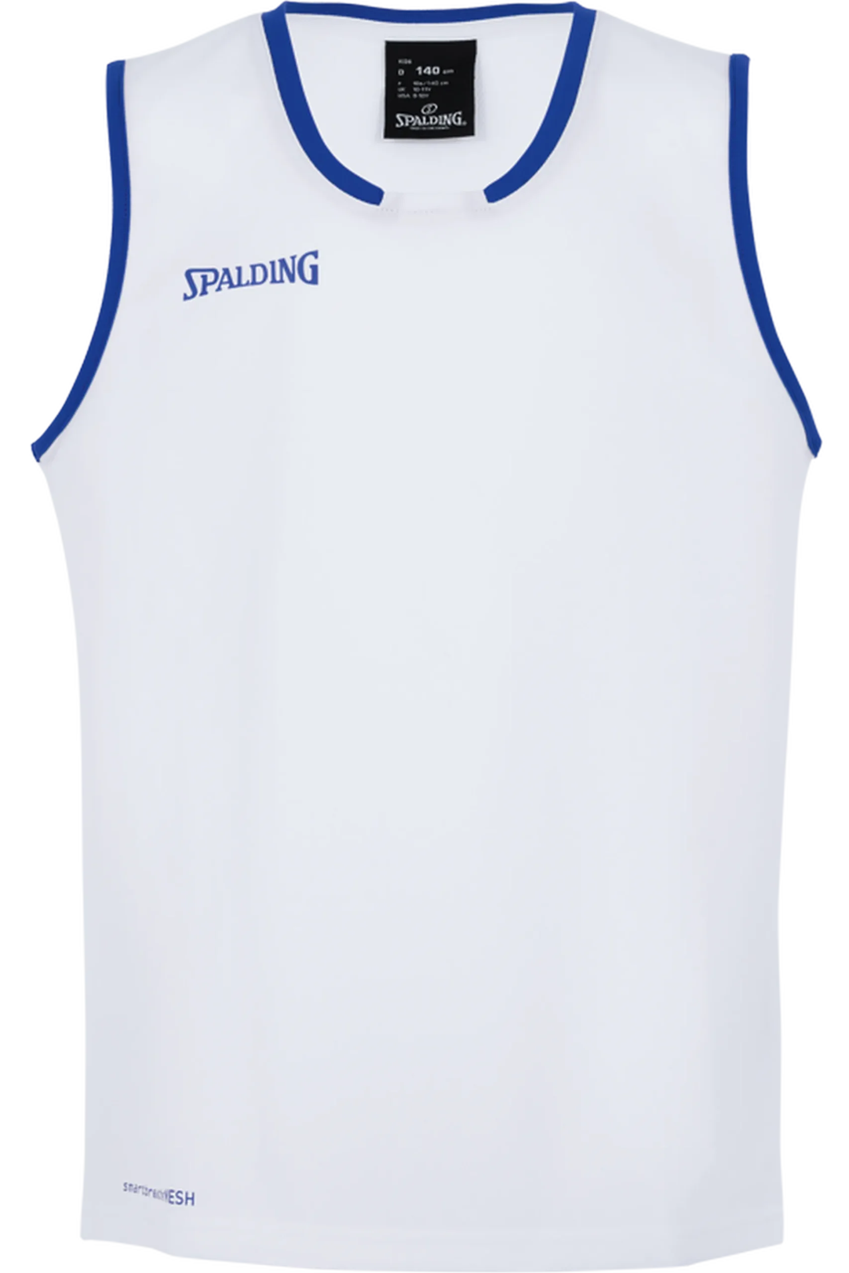 Move Tank Top Spalding Blanco/azul Royal Spalding