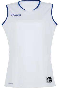 Move Tank Top Women Blanco/azul Royal Spalding
