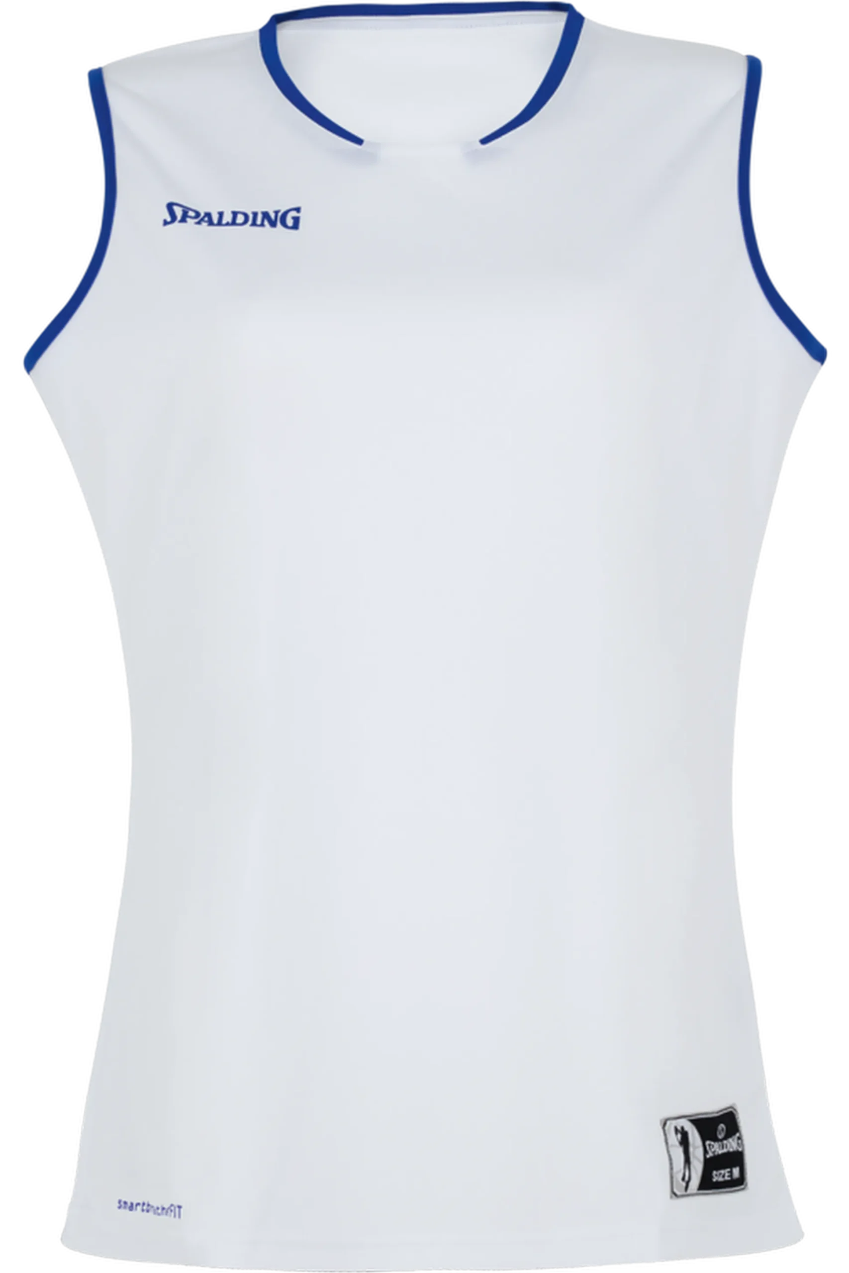 Move Tank Top Women Blanco/azul Royal Spalding
