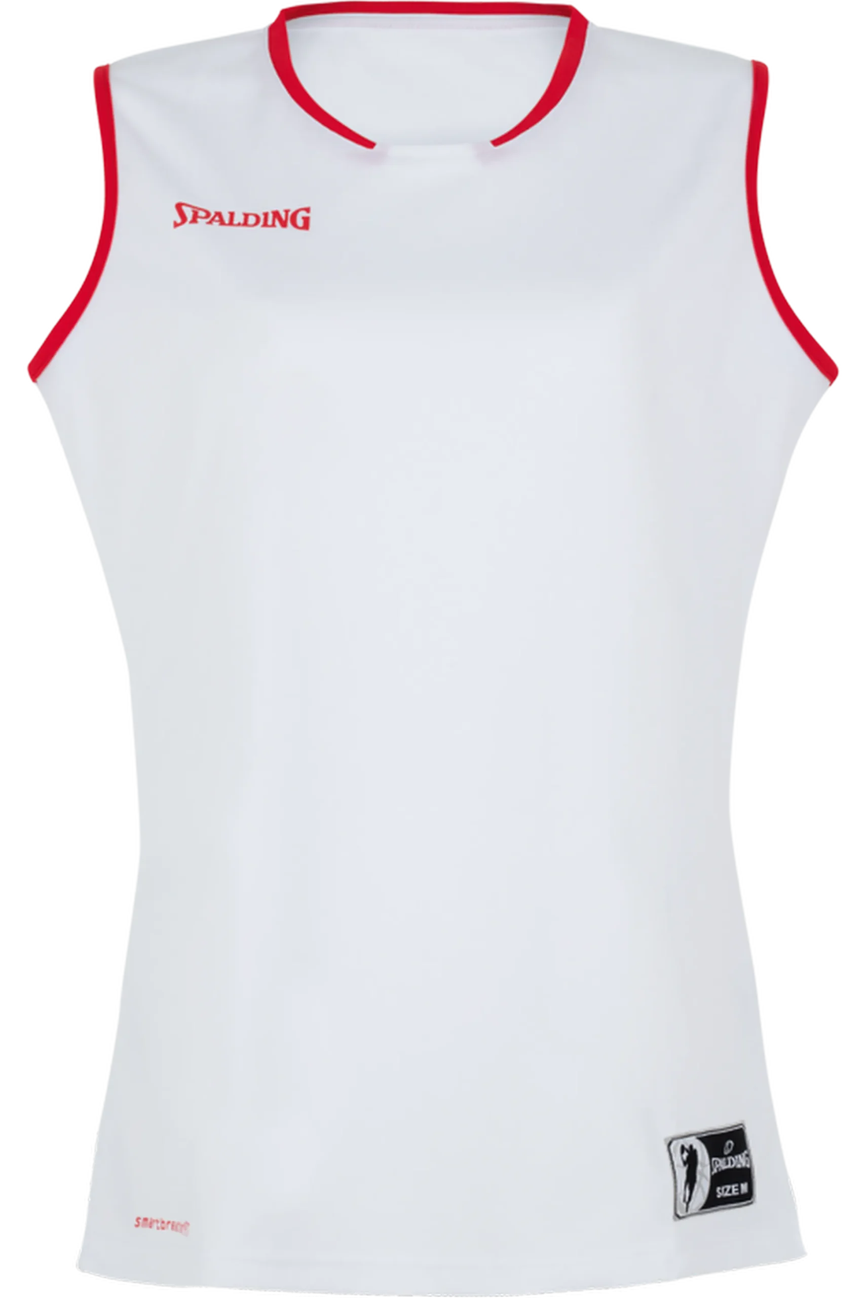 Move Tank Top Women Blanco/rojo Spalding