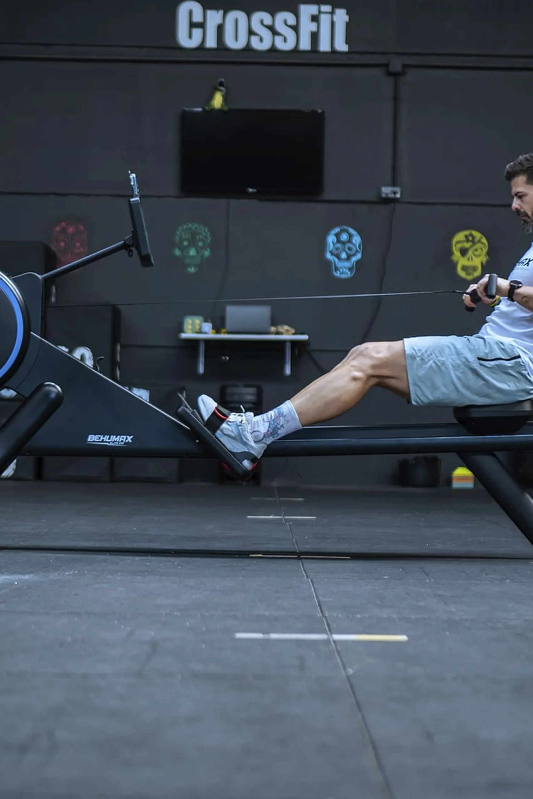 Máquina De Remo Behumax Rower Endurance Pro