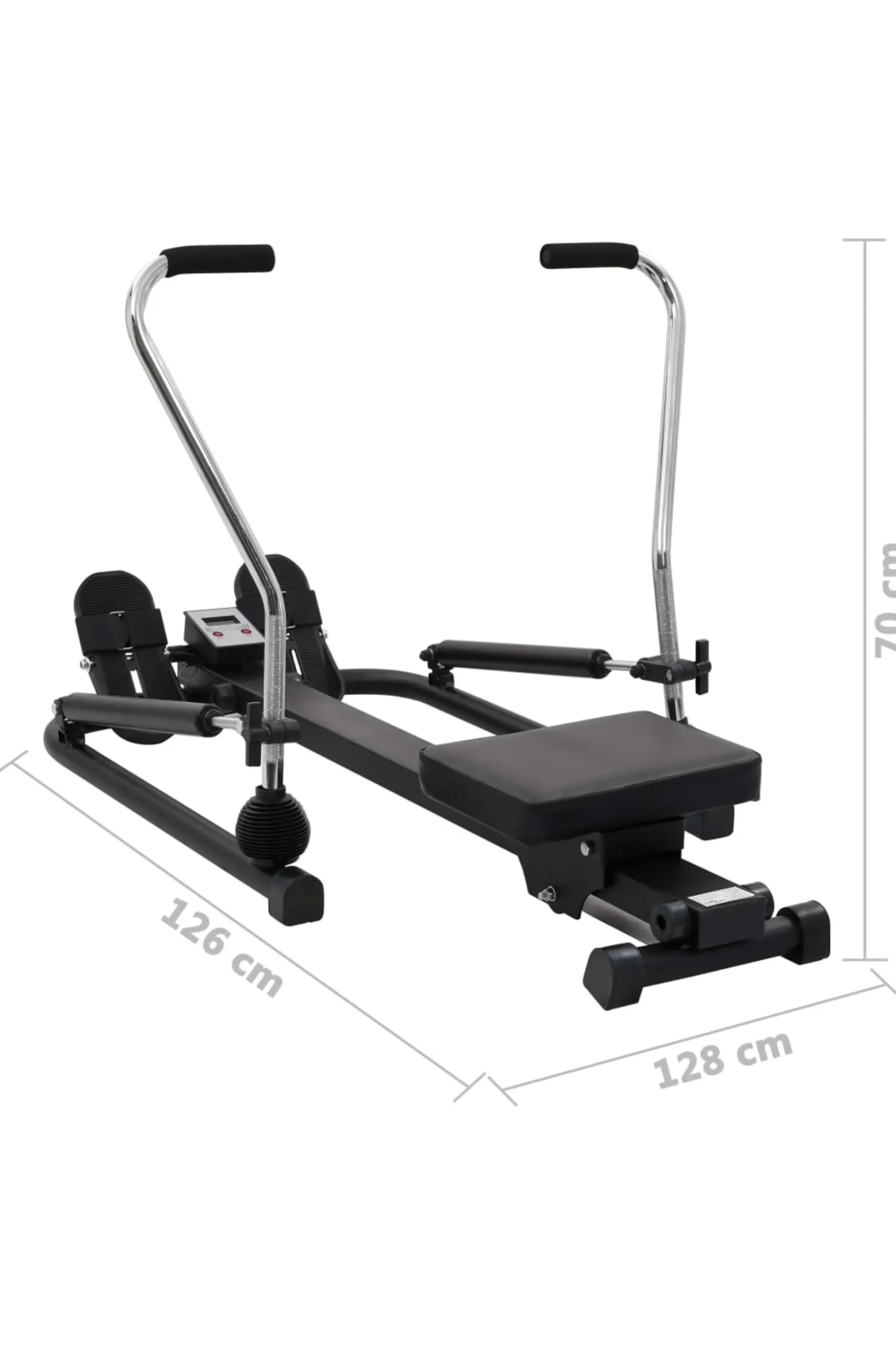 Máquina De Remo Vidaxl Resistencia Hidráulica 5