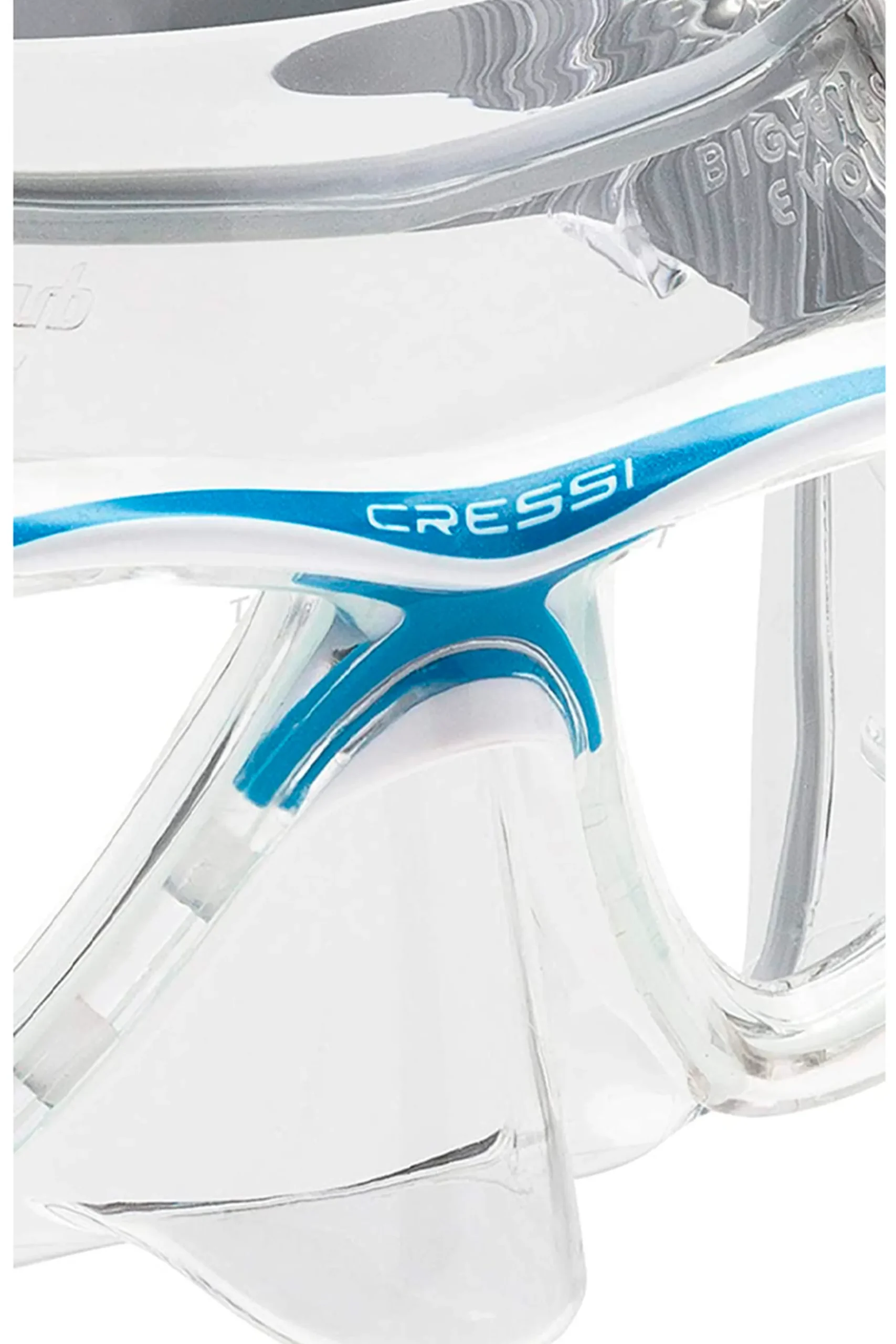 Máscara Cressi Evo Big Eyes Transparente