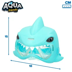 Máscara De Buceo Y Lanzador De Agua Tiburón Aqua Trenz