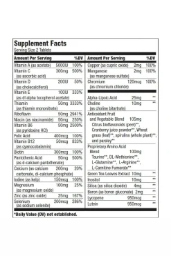 Multivitamin For Men 60 Tab