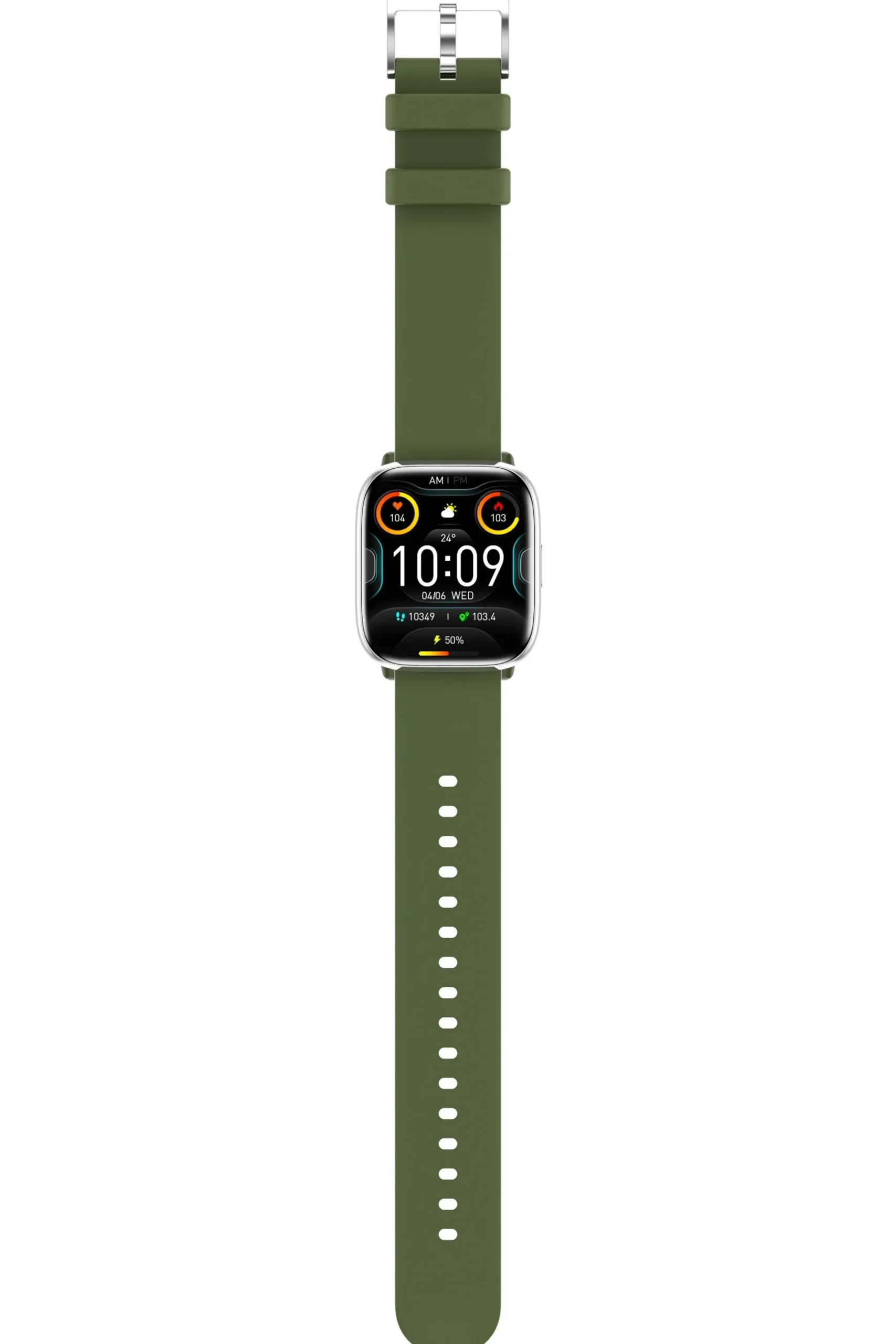 Myphone Watch Pastel Silver Green