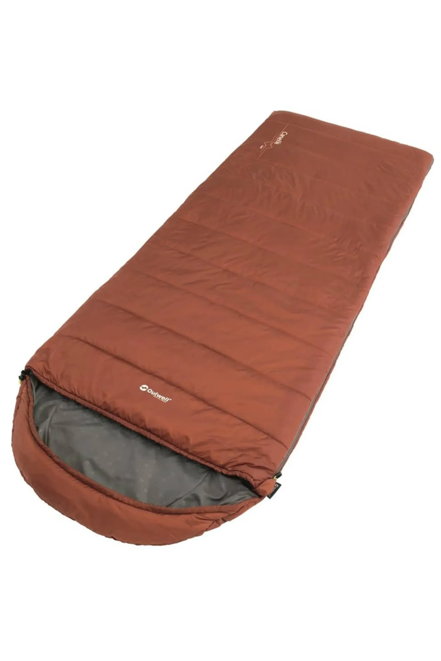Outwell Saco De Dormir Canella Lux Rojo Cálido