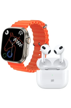 Pack Deportivo Klack Smartwatch S8ultra Y Auriculares Bluetooth Pro 6s
