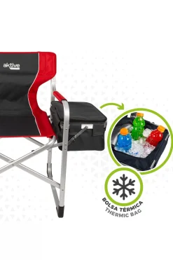 Pack 2 Sillas Camping Director C/mesa Y Bolsa Térmica Aktive