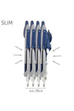 Pack 2 Sillas De Playa Multiposición Plegado Slim Aktive
