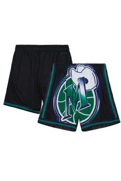 Pantalón Corto De Entrenamiento Mitchell & Ness Dallas Mavericks