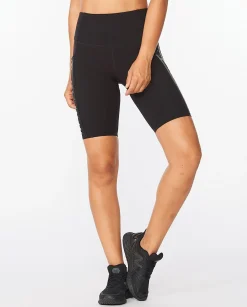Pantalones Cortos De Compresión 2xu Form Lineup De Tiro Alto Para Bicicleta