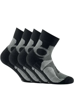 Paquete De 4 Calcetines Rohner Advanced Socks Corte Regular Liso
