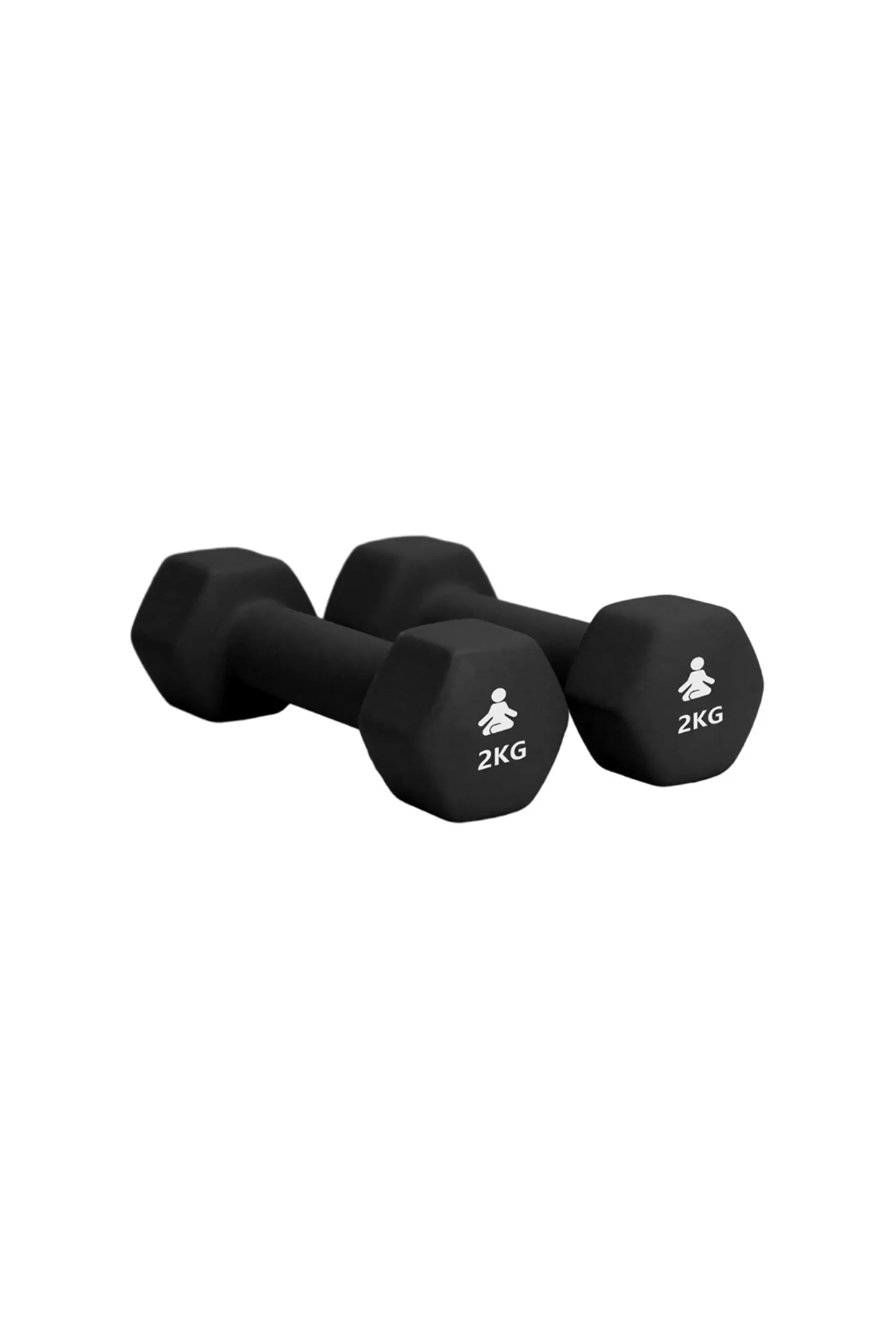 Par De Mancuernas Fitpaddy 2kg Con Forma Antirodadura