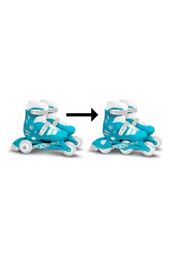 Patines De 3 Ruedas Niños Skids Control Talla 27-30