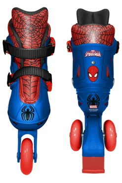 Patines De 3 Ruedas Niños Spider-man Talla 27-30
