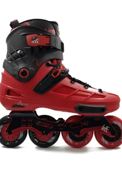 Patines En Línea Krf Frs Angel 4x80 New Frame Rojo/negro