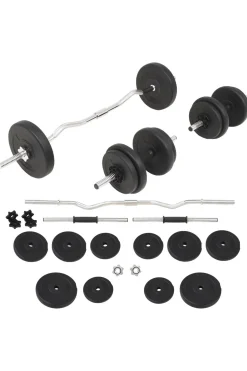 Pesa Vidaxl Barra Curl