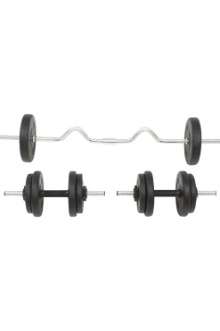 Pesa Vidaxl Barra Super Curl