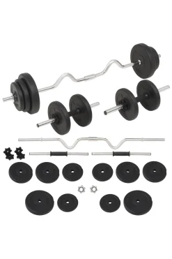 Pesa Vidaxl Barra Super Curl