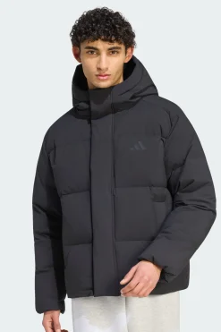 Plumón Con Capucha Helionic adidas