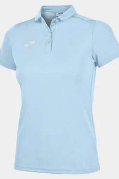 Polo Manga Corta Joma Hobby Celeste