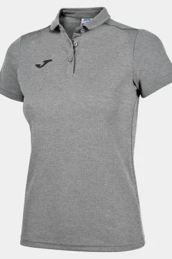 Polo Manga Corta Joma Hobby Gris Melange