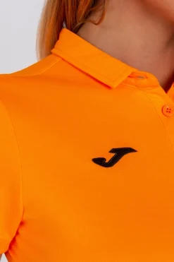 Polo Manga Corta Joma Hobby Naranja Flúor