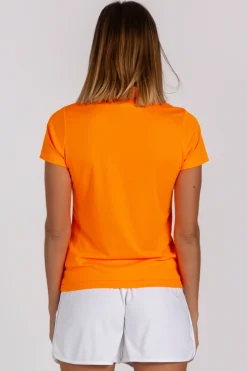 Polo Manga Corta Joma Hobby Naranja Flúor