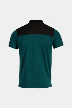 Polo Manga Corta Joma Winner II Verde Negro