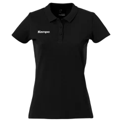 Polo Shirt De Mujer Negro Kempa