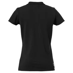 Polo Shirt De Mujer Negro Kempa