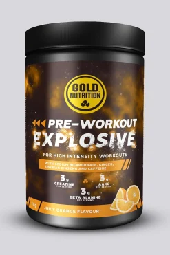 Pre Entrenamiento Naranja Goldnutrition 1kg