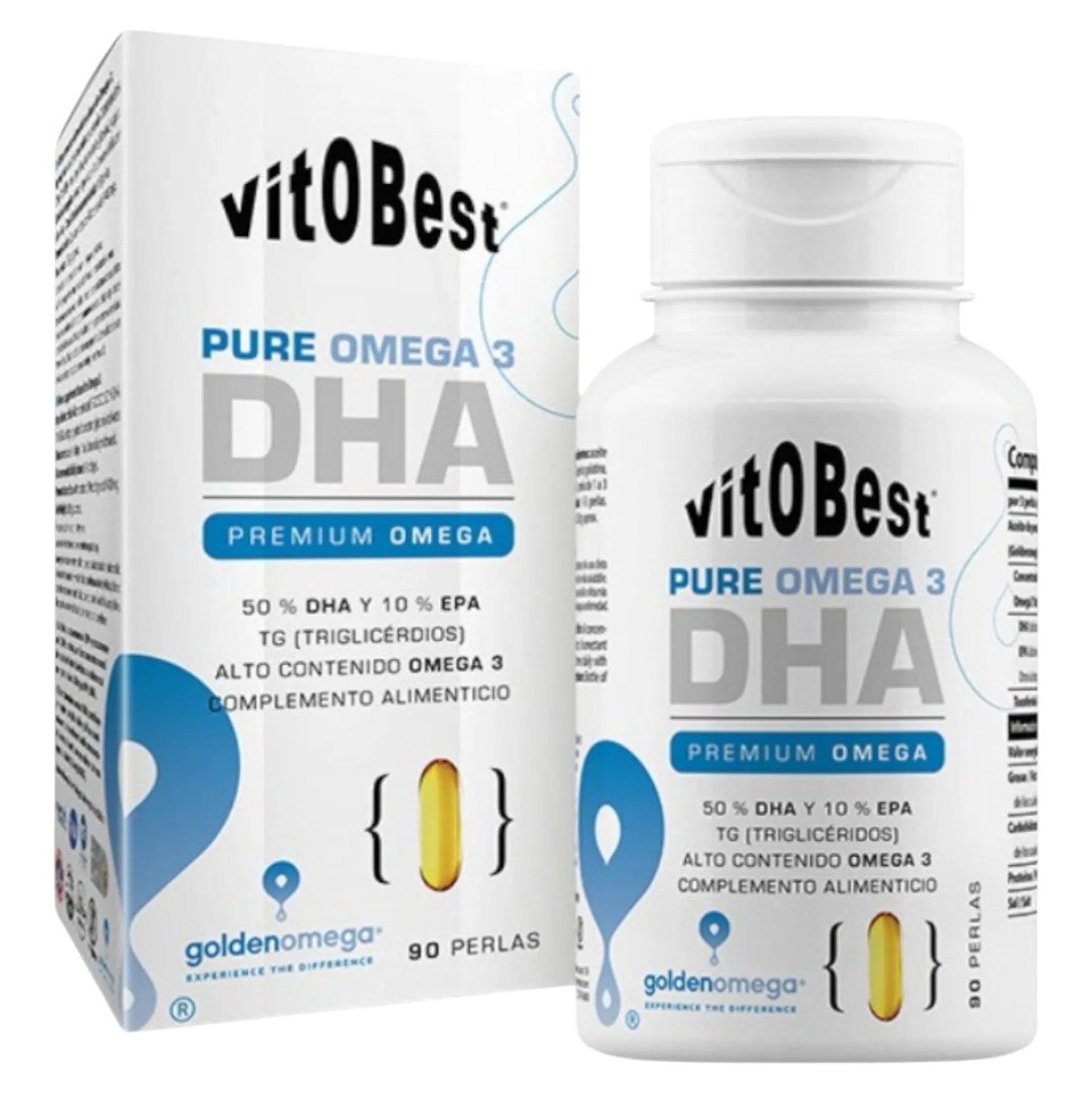 Pure Dha - 60 Cápsulas Líquidas De Vitobest