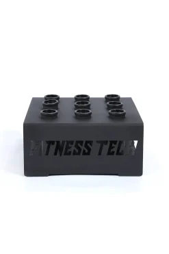 Rack Soporte Barra Olímpica Suelo Fitness Tech