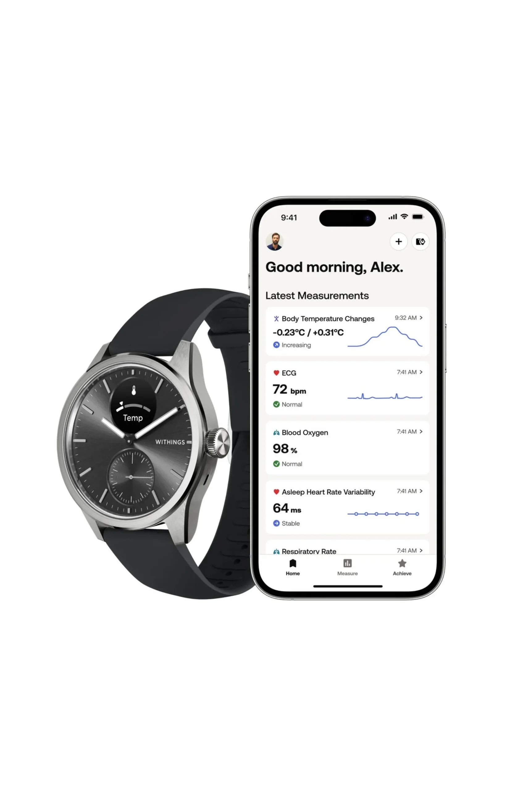 Relógio Withings Scanwatch 2 42mm