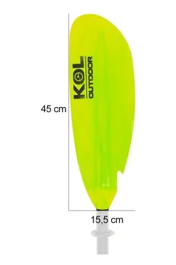 Remo Kayak Desmontable Kol Outdoor De Aluminio 2 Piezas