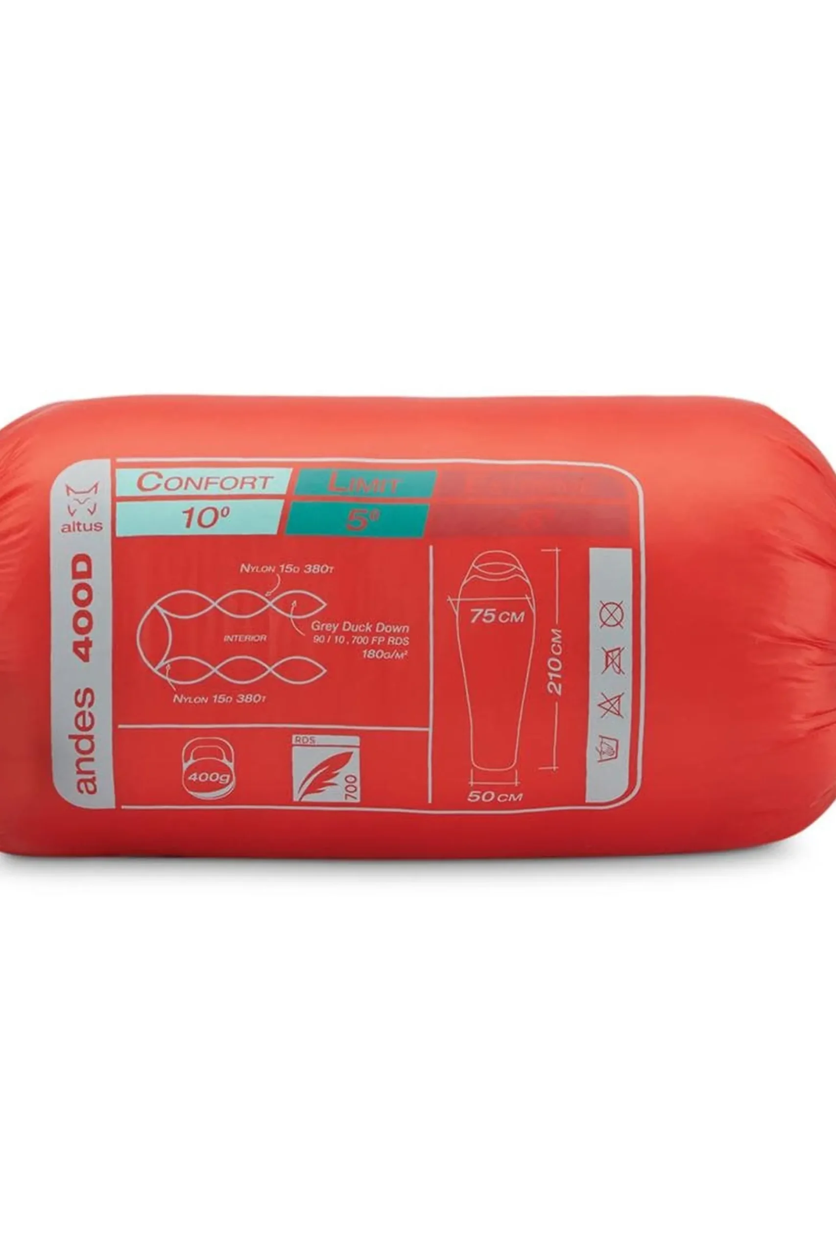 Saco De Dormir Altus Andes 400 H30