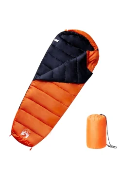 Saco De Dormir De Tipo Momia Vidaxl 215 X 85 CM Para Acampar
