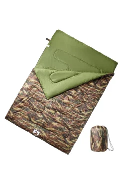 Saco De Dormir Doble Vidaxl Con 2 Almohadas