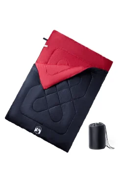 Saco De Dormir Doble Vidaxl Con Almohadas