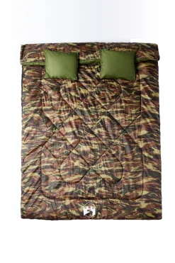 Saco De Dormir Doble Vidaxl Con Almohadas