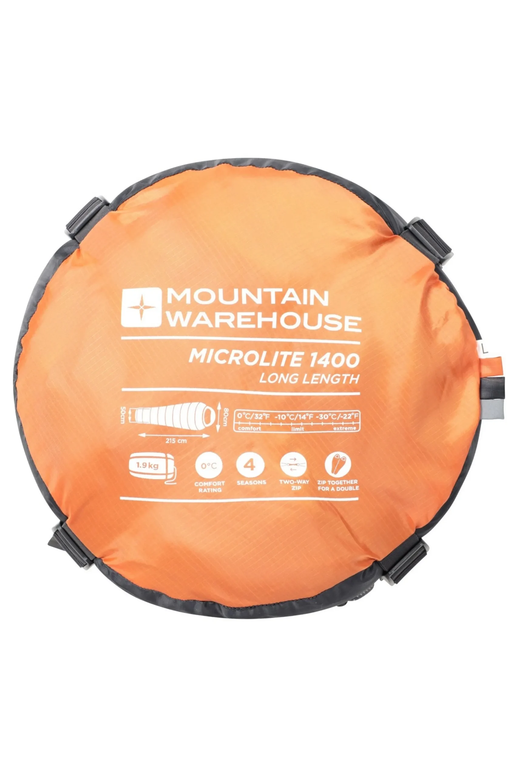 Saco De Dormir Momia Invierno Mountain Warehouse Microlite 1400